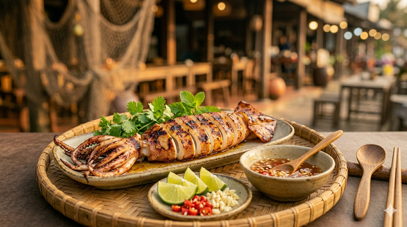 Grilled Squid